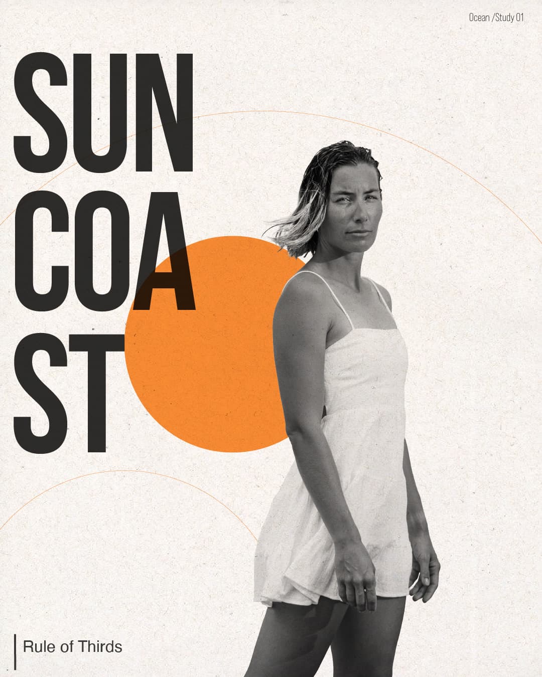 Illustrated Sunshine Coast portrait by RUL3